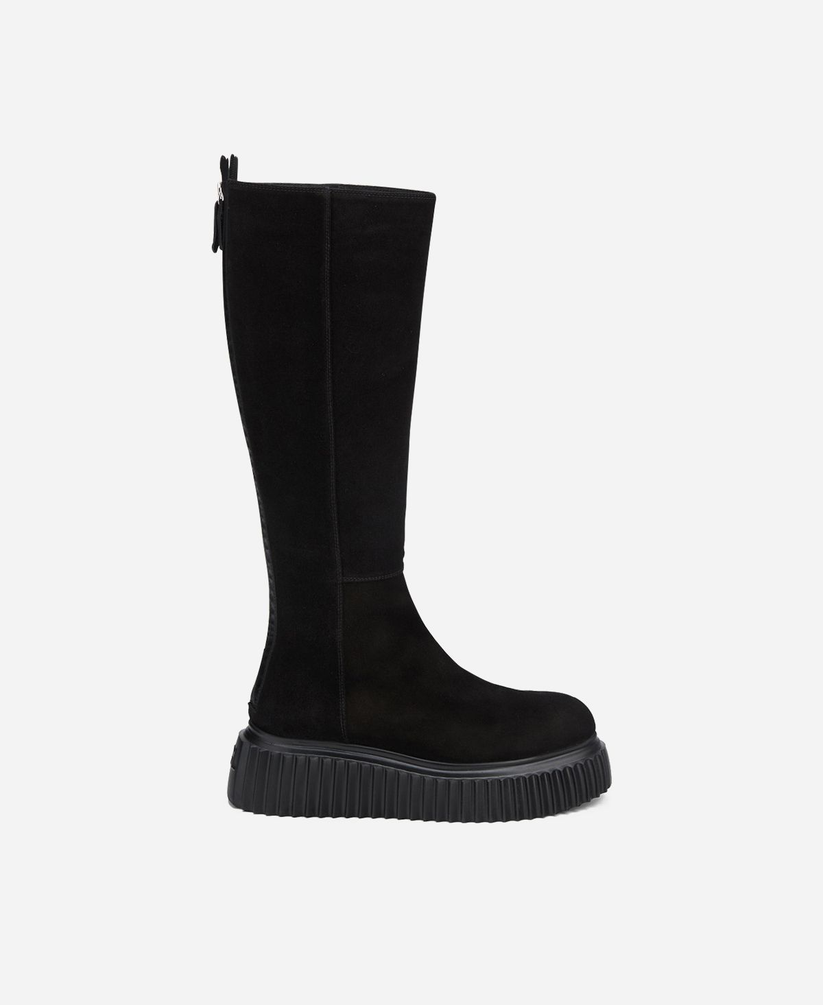 Agl Stivale in velour Nero MILAGROS BOOT