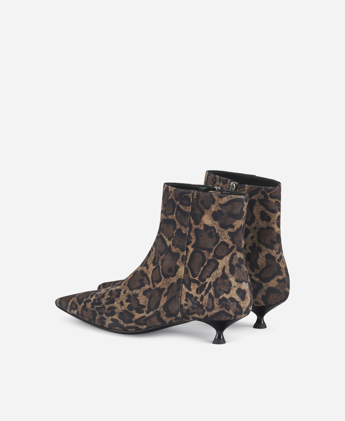 Agl Stivaletto Animalier Brown Lenor Bootie