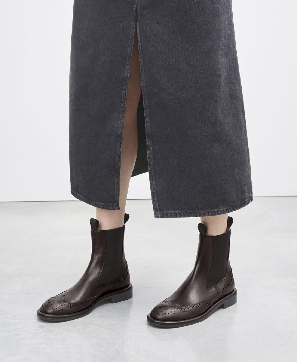 Agl Stivaletto Con Elastici Brown Alison Beat