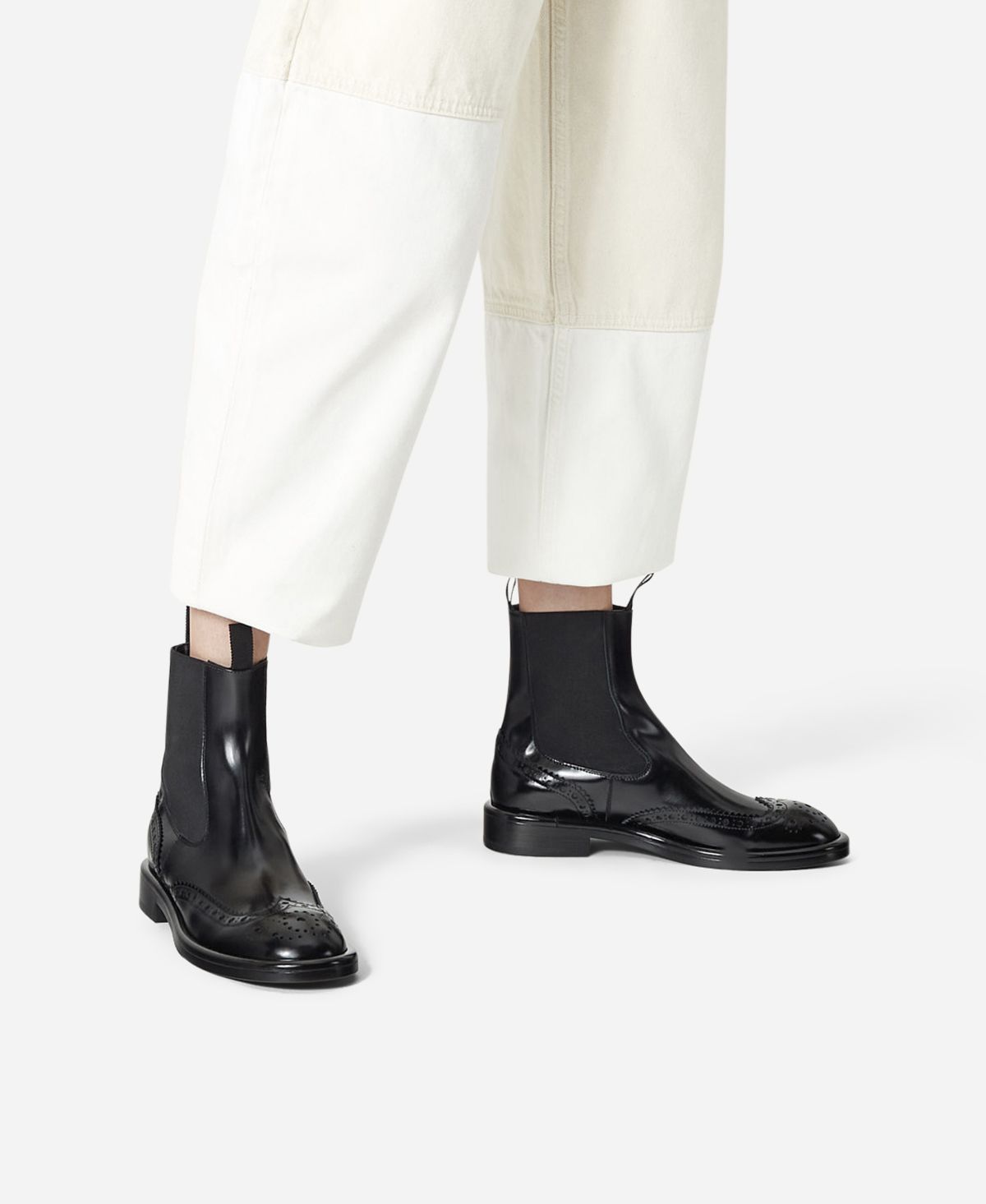 Agl Stivaletto Con Elastici Nero ALISON BEAT