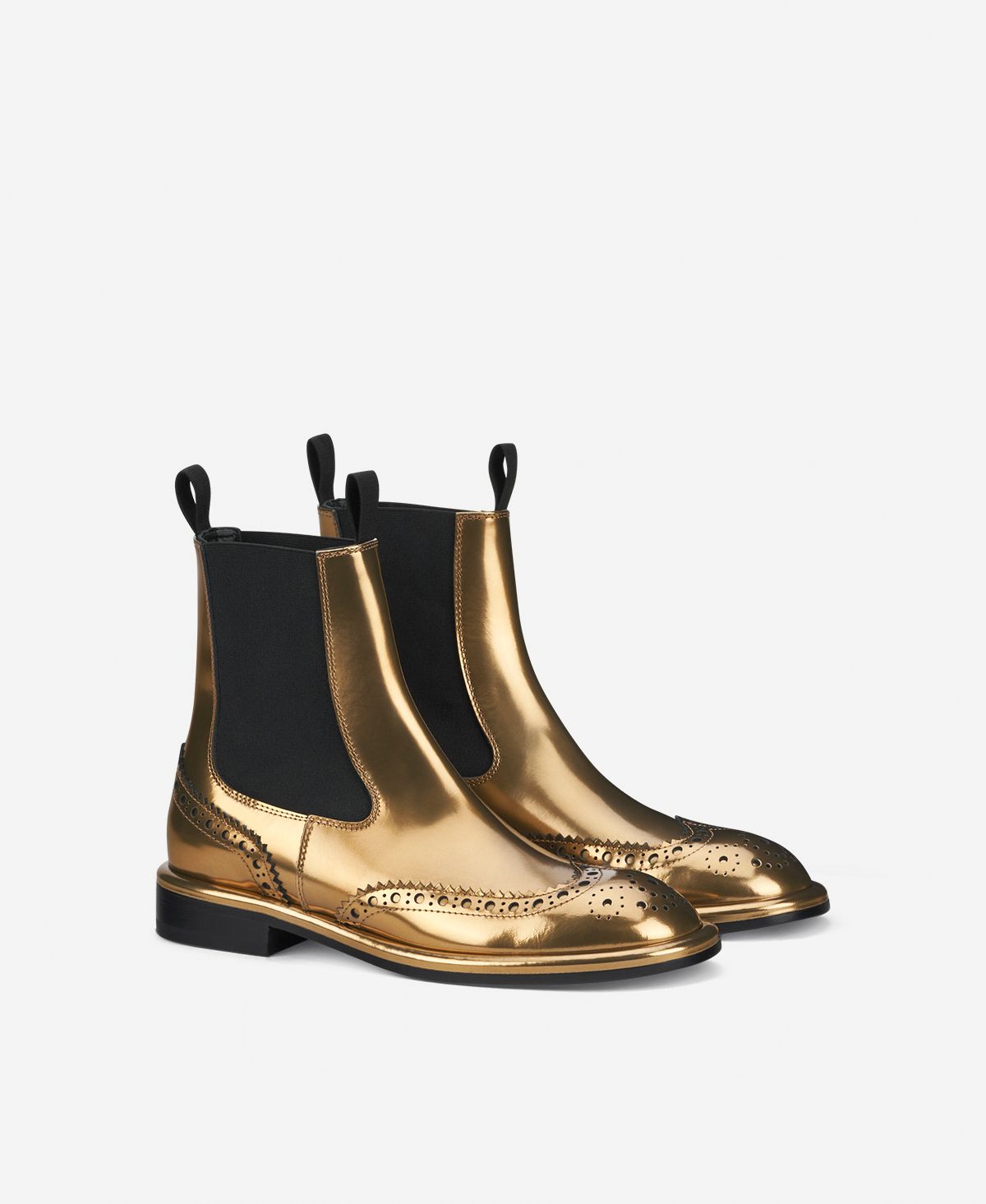 Agl Stivaletto Con Elastici Oro Alison Beat