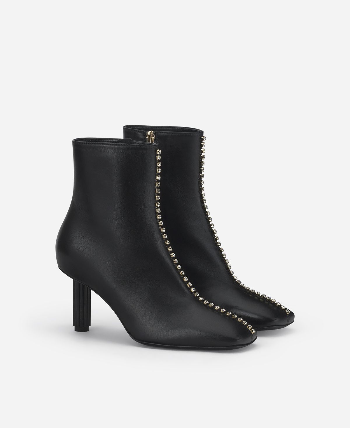 Agl Stivaletto Con Strass Nero Dorica Q Strass