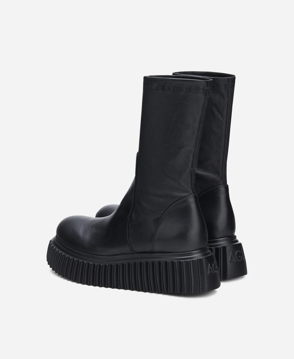 Agl Stivaletto In Nappa Nero MILAGROS STRETCH