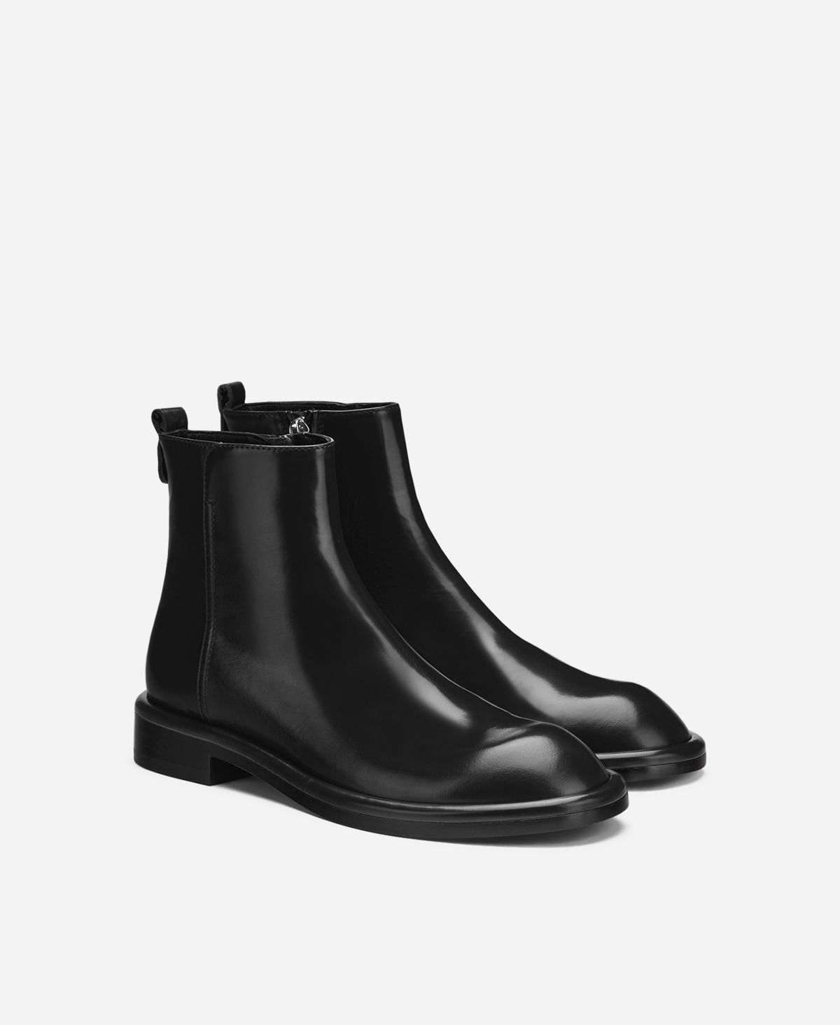 Agl Stivaletto In Pelle Nero ALISON