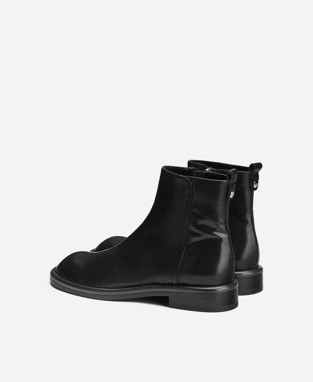 Agl Stivaletto In Pelle Nero ALISON