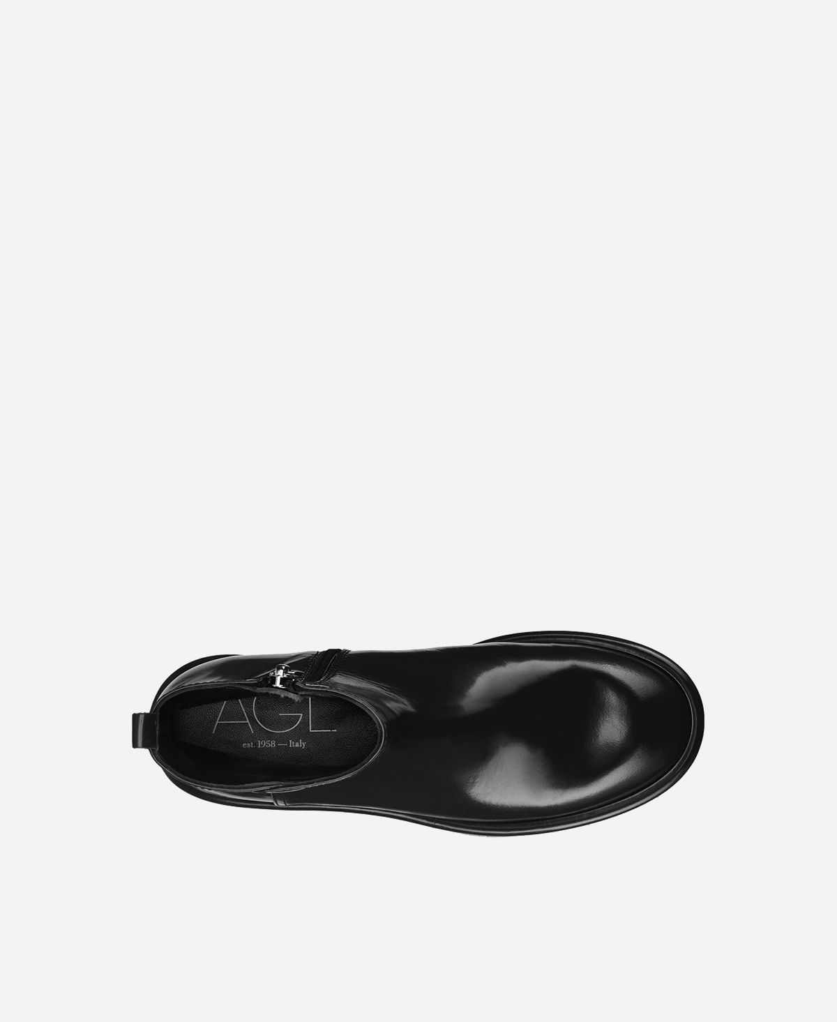 Agl Stivaletto In Pelle Nero ALISON