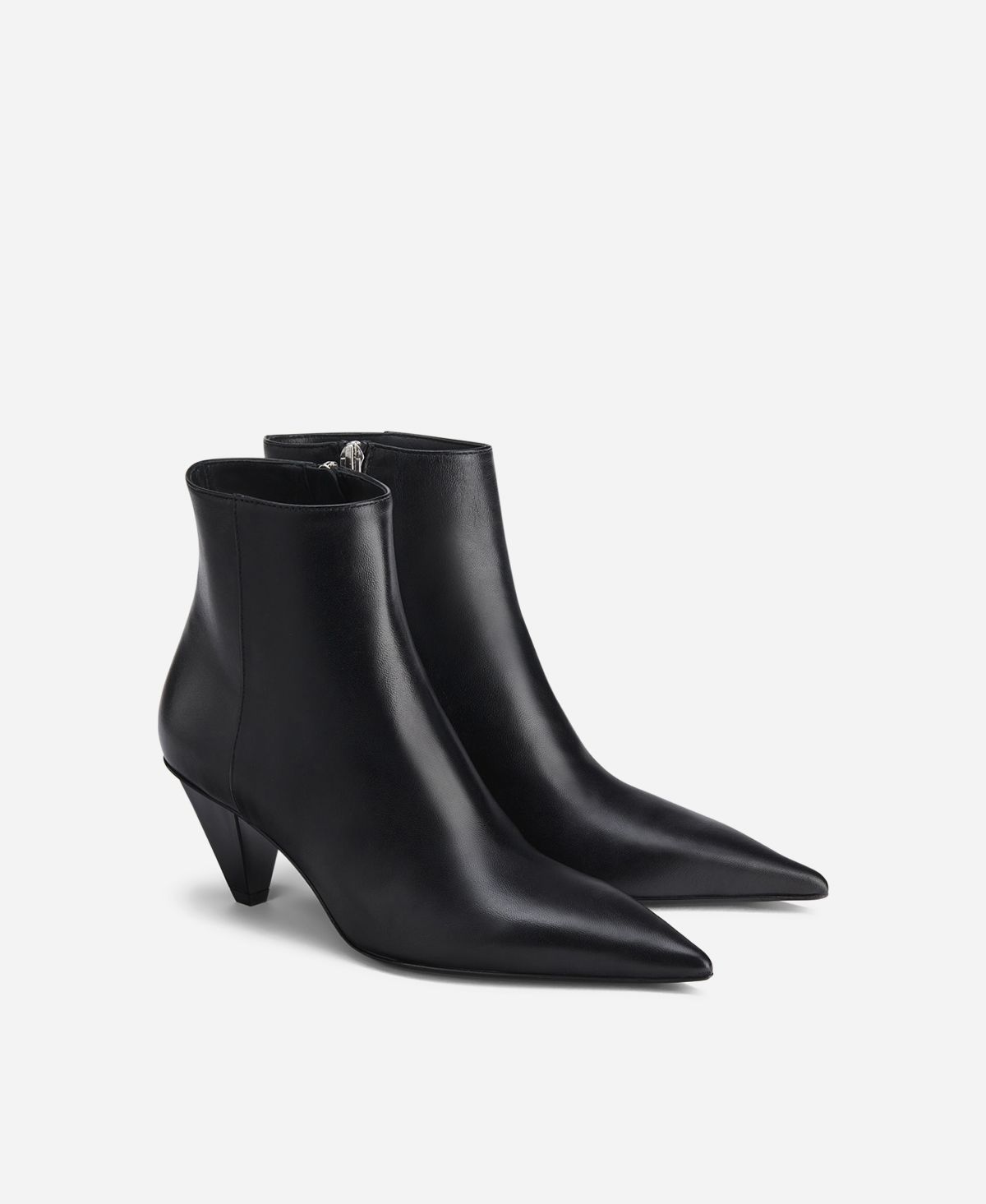 Agl Stivaletto In Pelle Nero KNIFE BOOTIE