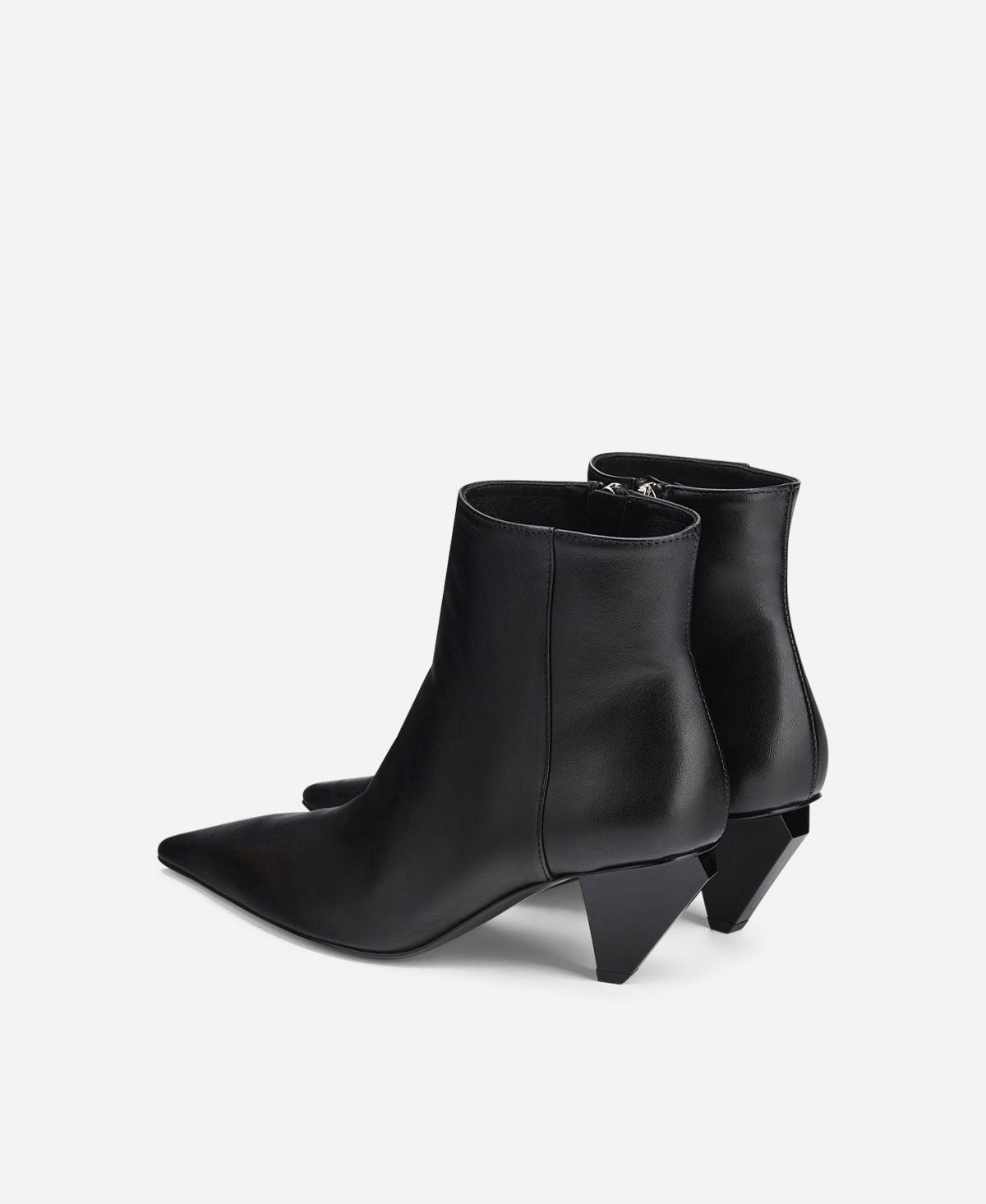 Agl Stivaletto In Pelle Nero KNIFE BOOTIE