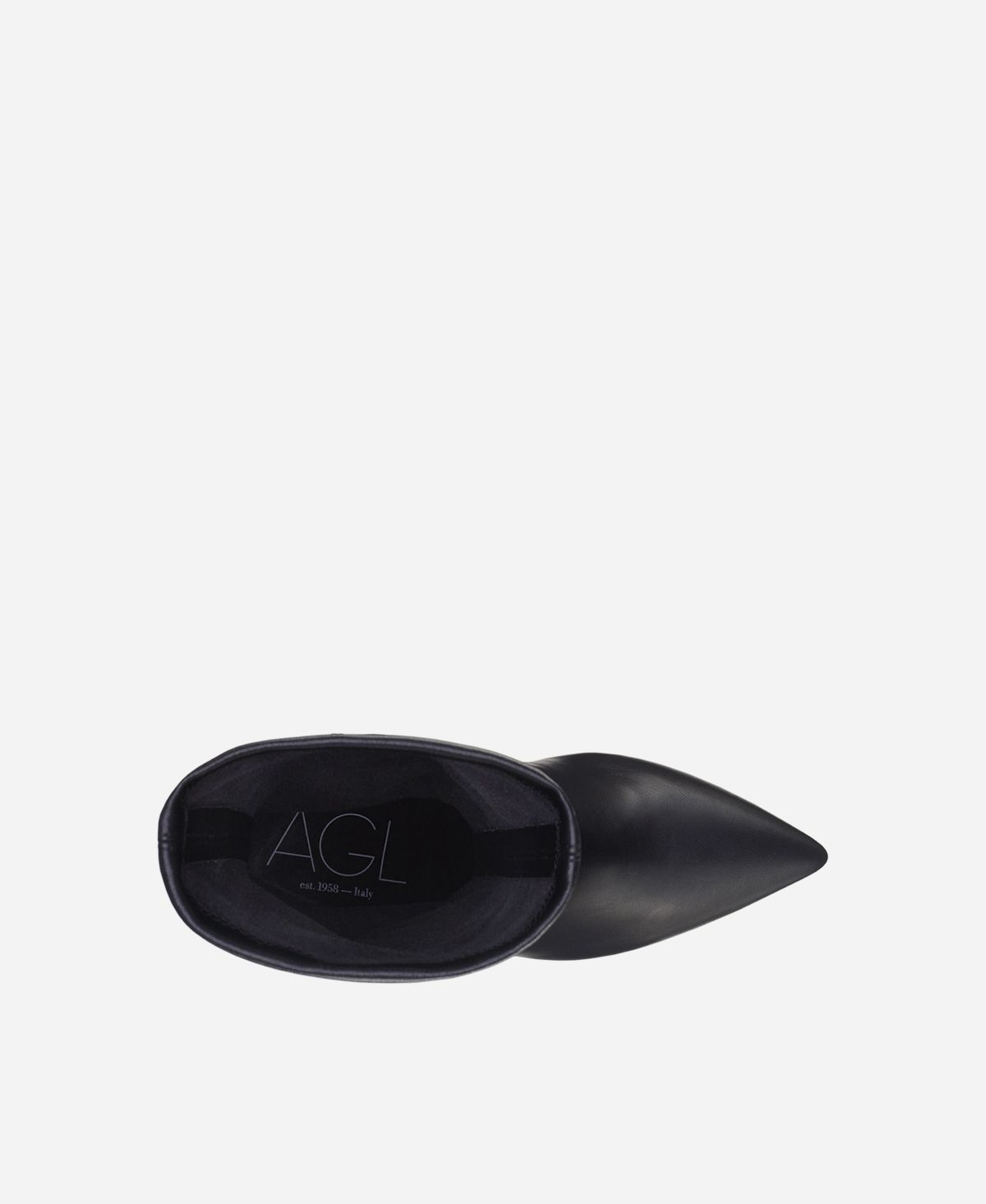 Agl Stivaletto In Pelle Stretch Nero LILLY