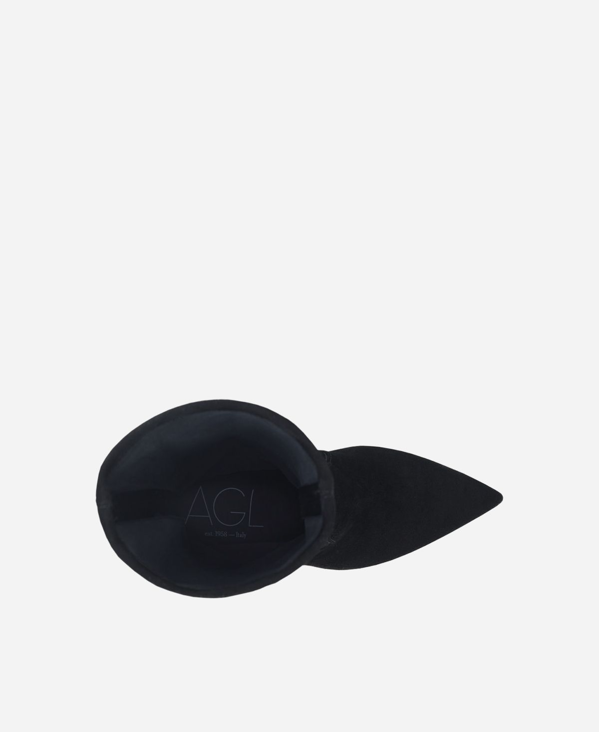 Agl Stivaletto In Velour Nero LETIZIA BOOTIE