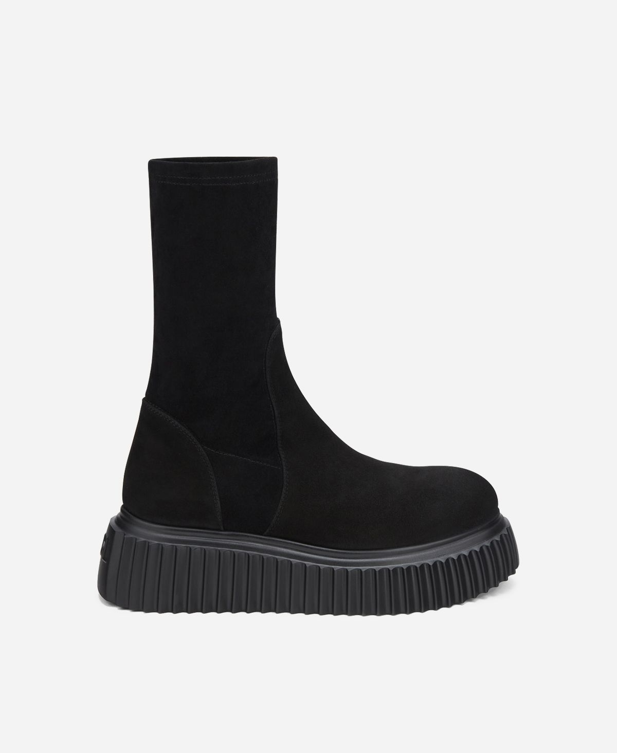 Agl Stivaletto in velour Nero MILAGROS STRETCH