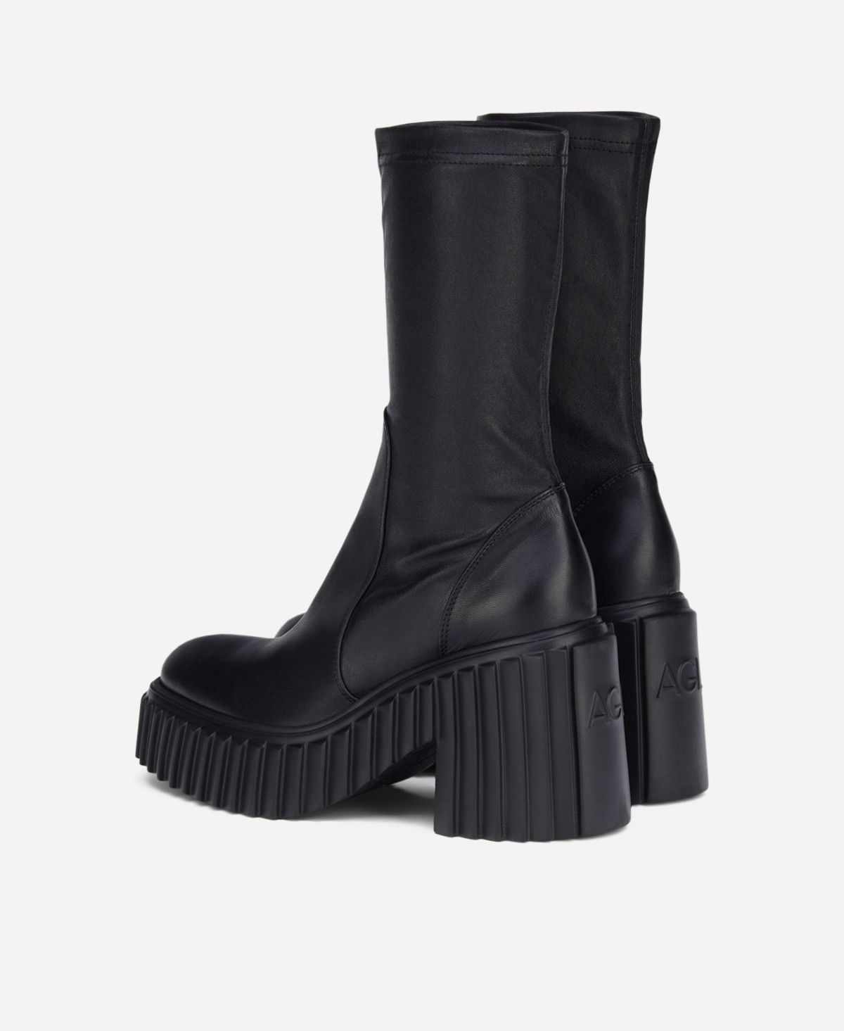 Agl Stivaletto Stretch Nero TIGGY STRETCH