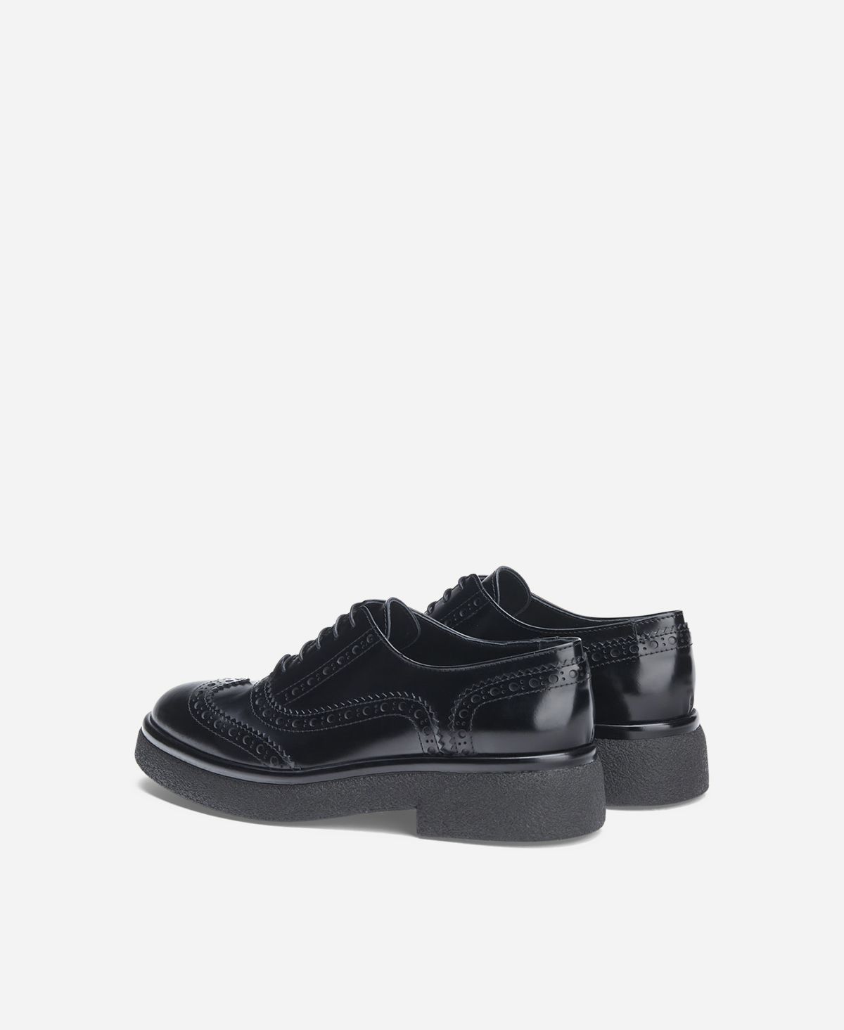 Agl Stringata In Pelle Nero ALISON R LACE UP