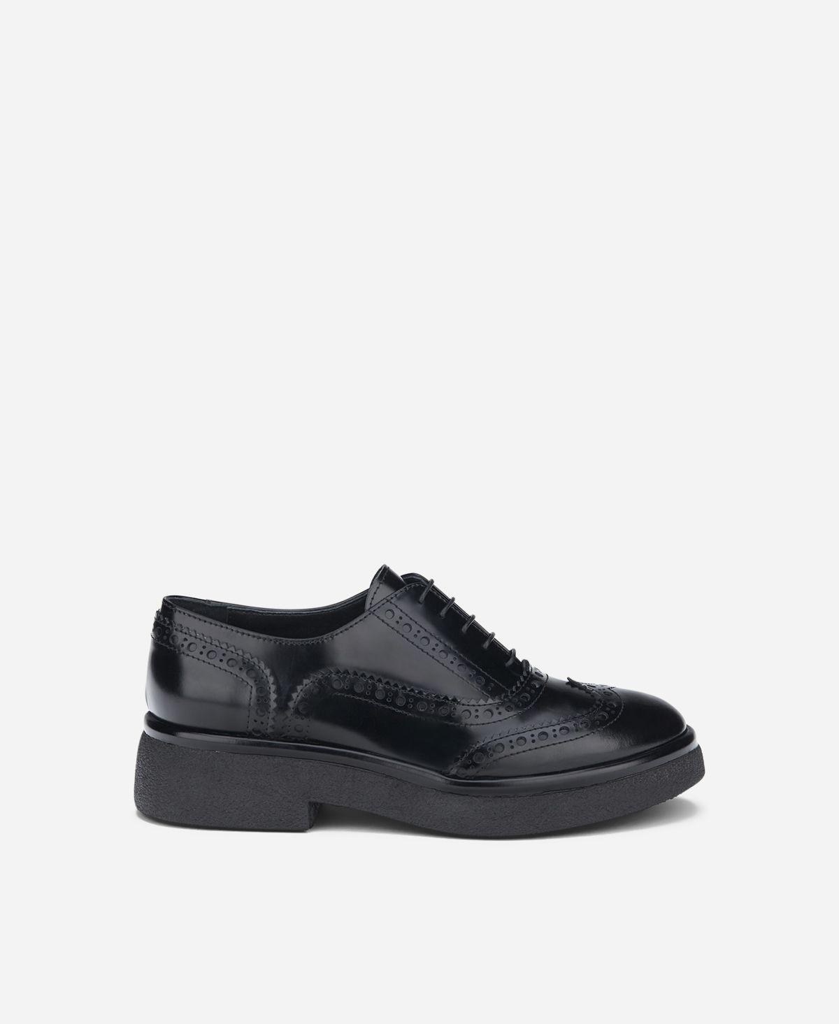 Agl Stringata in pelle Nero ALISON R LACE UP