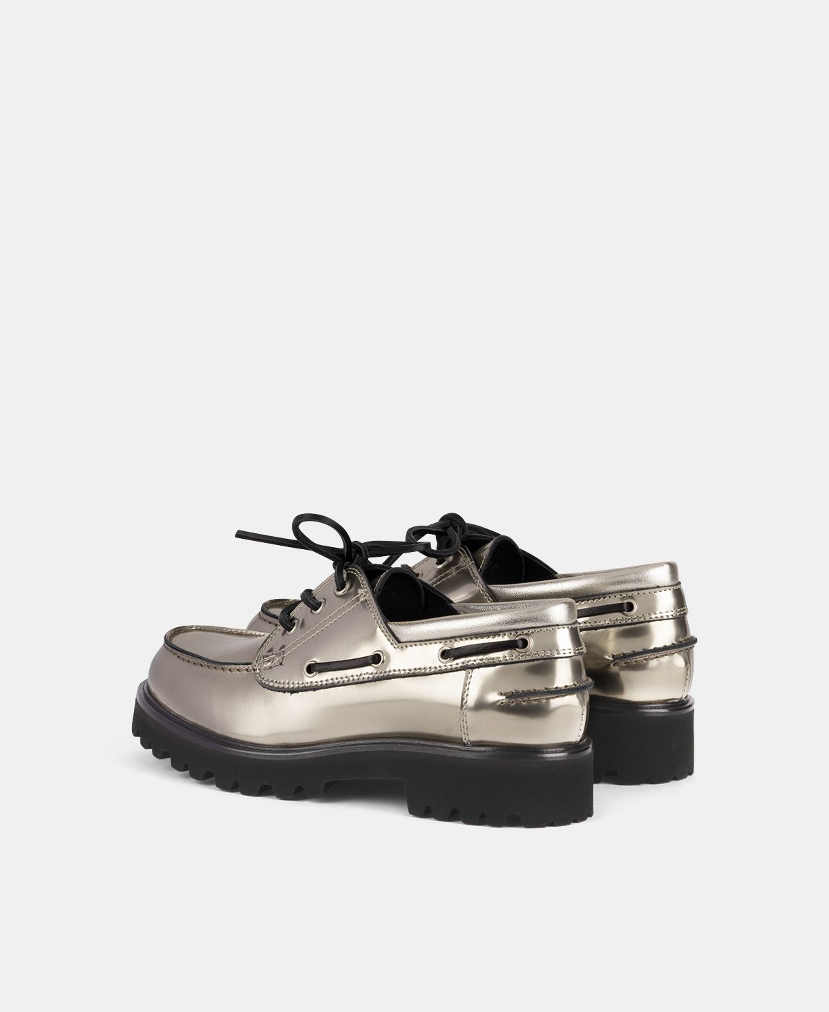 Agl Stringata Metal Platino Goldie Barca