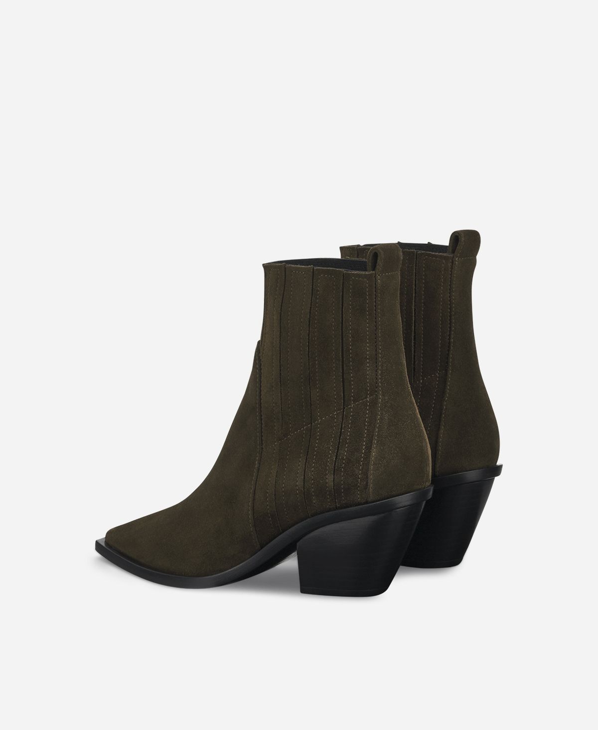 Agl Texano In Velour Brown Roberta Beat