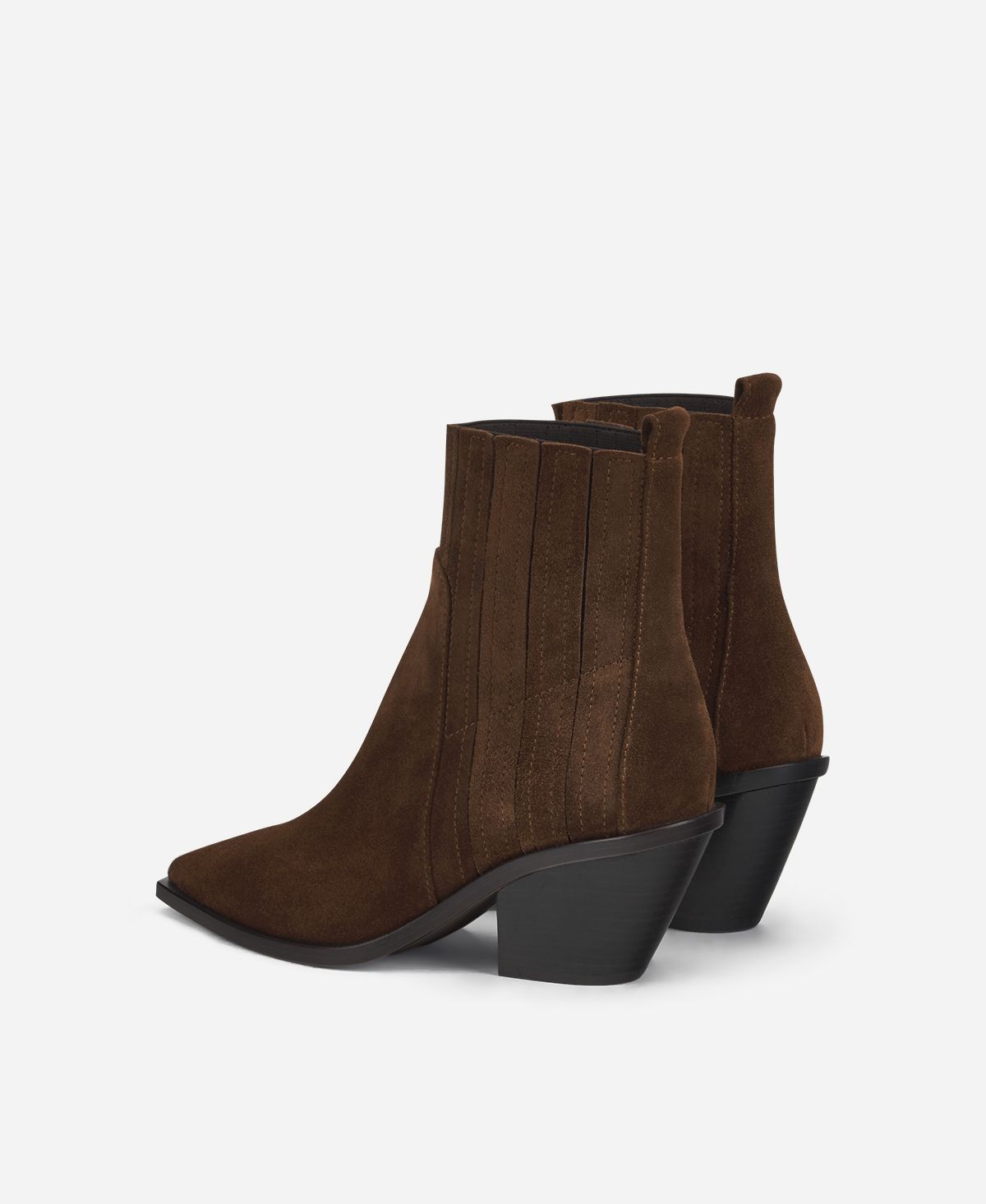 Agl Texano In Velour Cuoio Roberta Beat