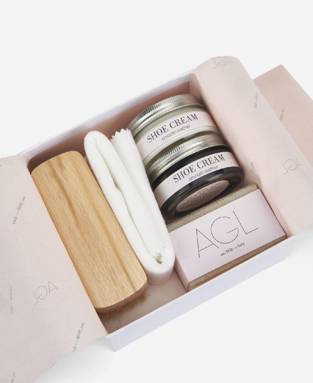 Agl Prodotti per la pulizia delle scarpe Bianco Box shoe care