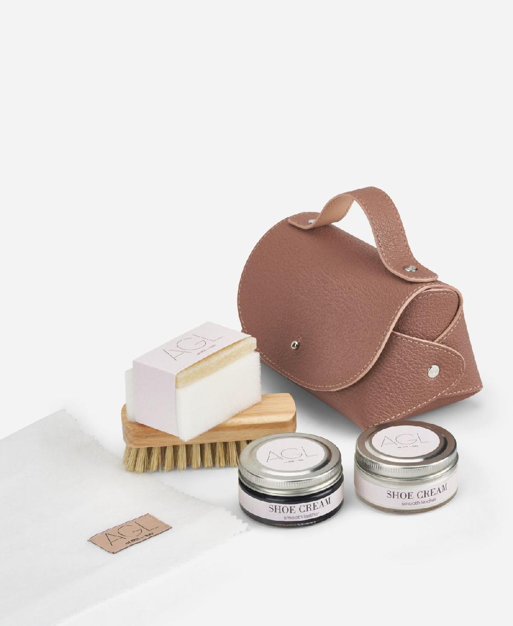 Agl Prodotti Per La Pulizia Delle Scarpe Camel Box Shoe Care