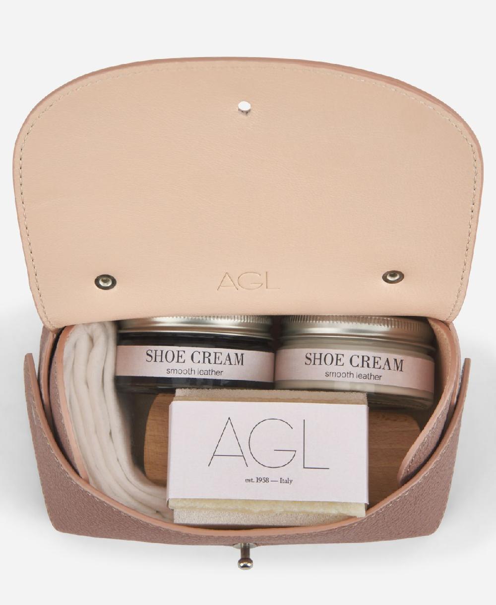 Agl Prodotti per la pulizia delle scarpe Camel Box shoe care