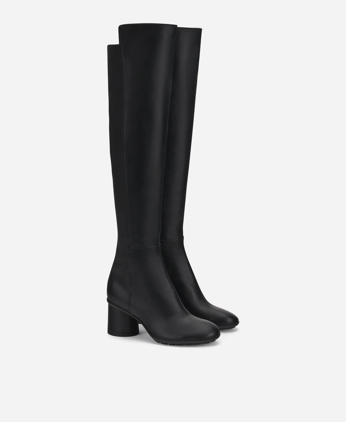 Agl Stivale Con Gambale Elasticizzato Nero Curvy Boot