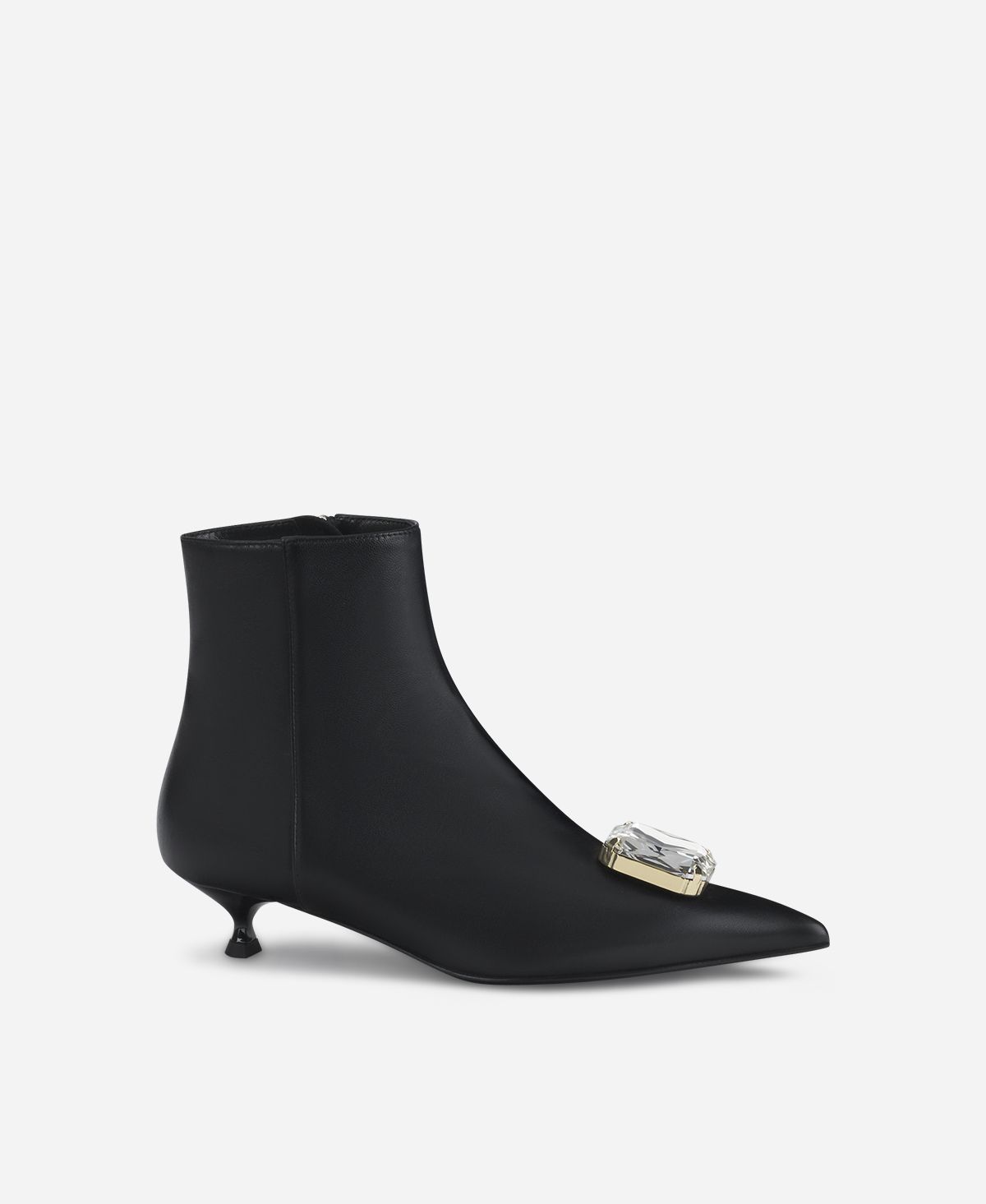 Agl Stivaletto con cristalli Nero Lenor bootie Crystal