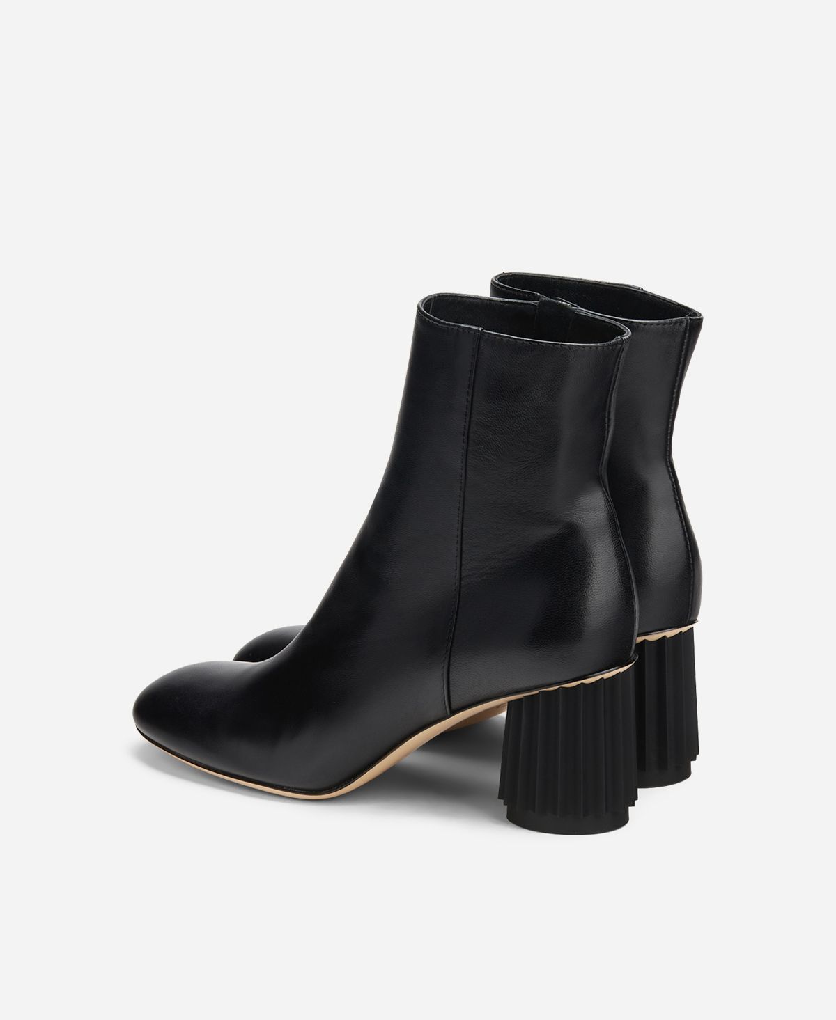 Agl Stivaletto Con Tacco Design Nero Dorica M Bootie