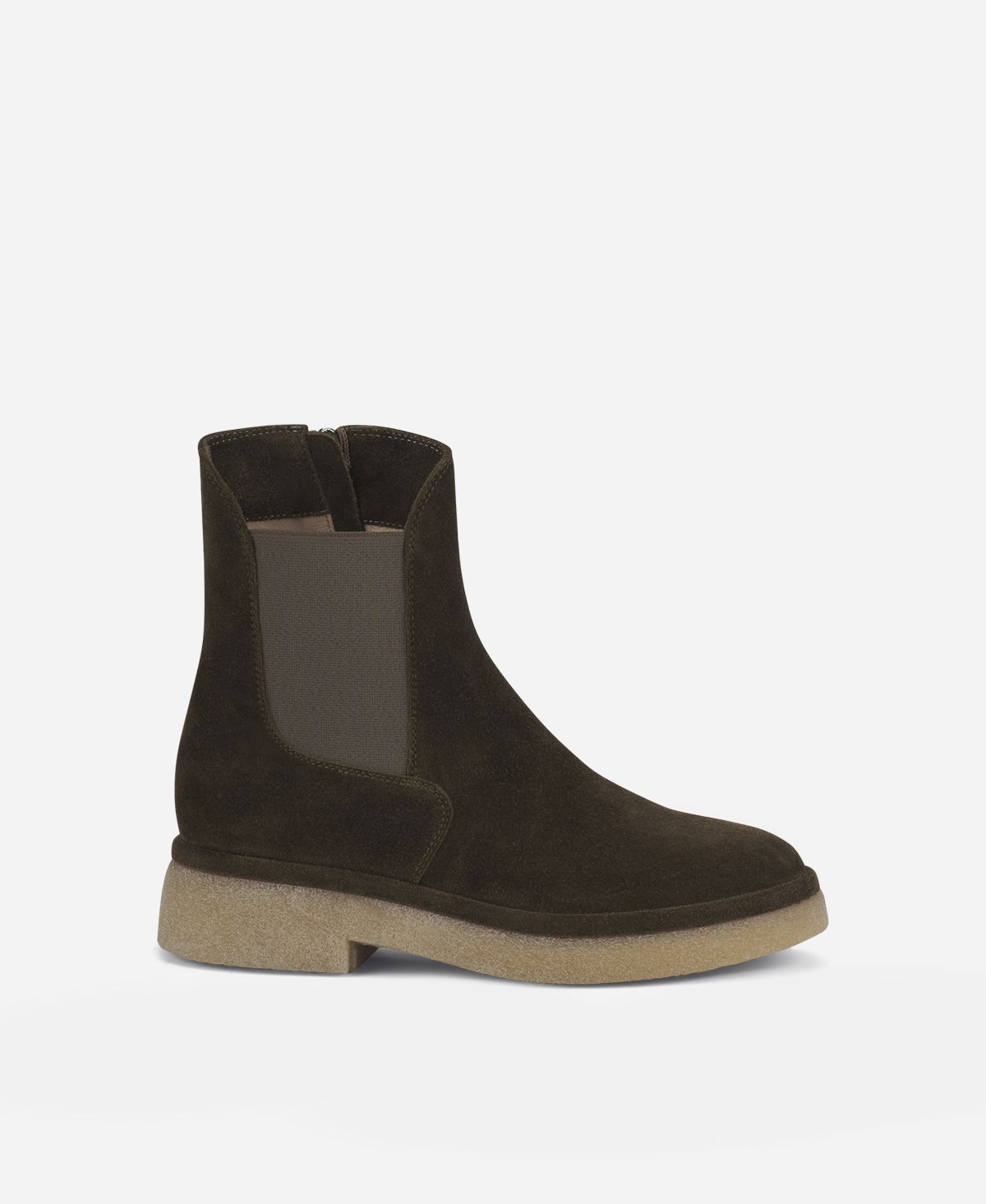 Agl Stivaletto con zip ed elastico Brown Alison R Beat