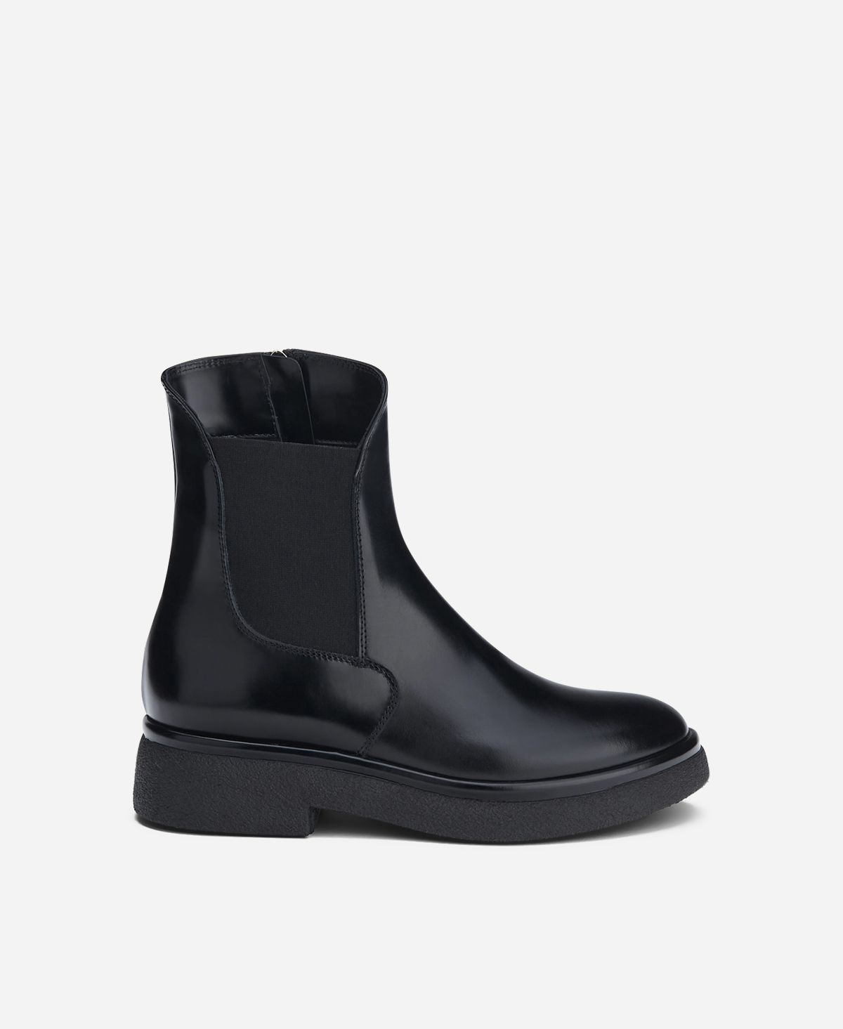 Agl Stivaletto con zip ed elastico Nero ALISON R BEAT