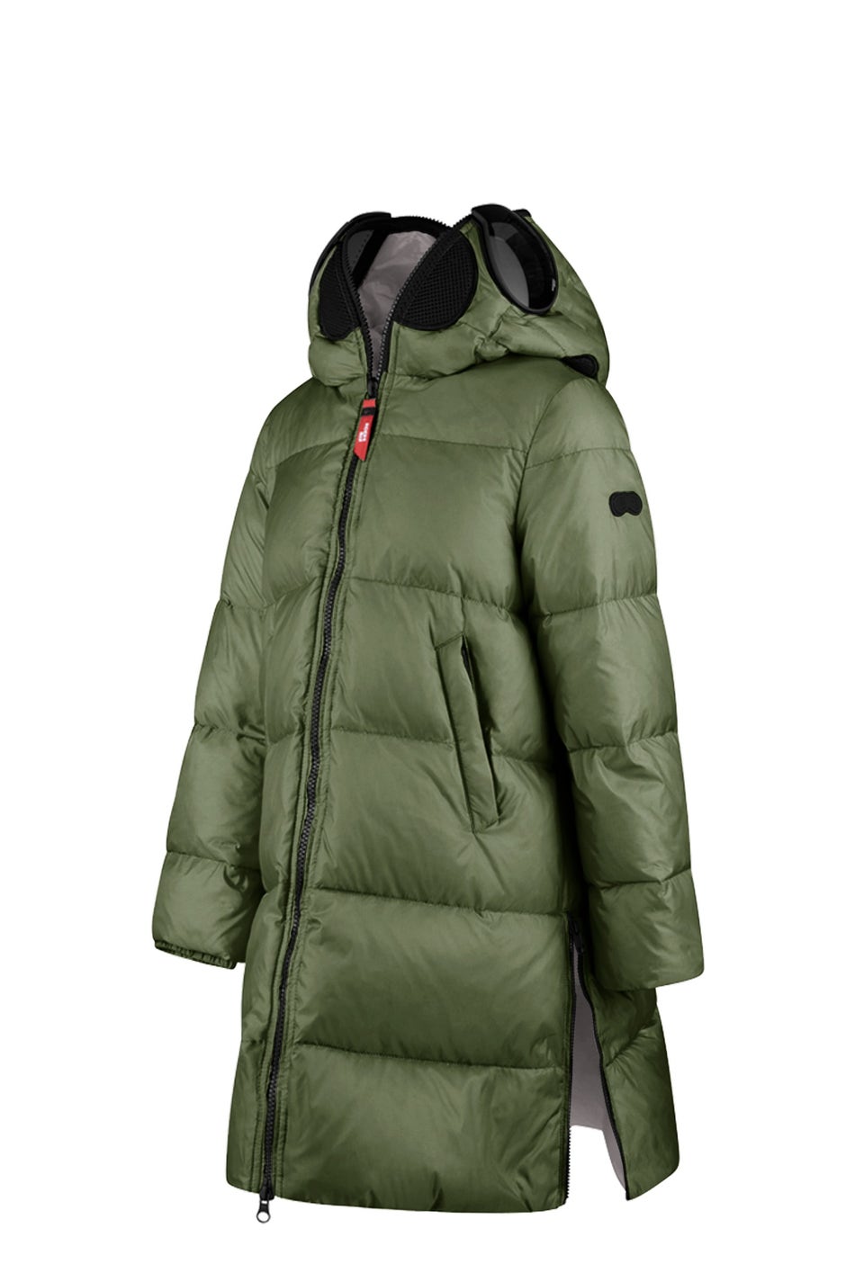 Ai-Riders Piumino Lungo Bambina In Nylon Micro-Ripstop - CG621BTKJ4 | AI Riders