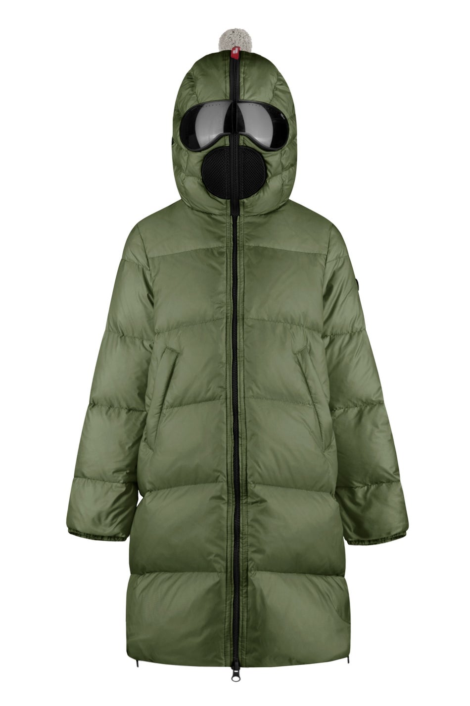 Ai-Riders Piumino Lungo Bambina in Nylon Micro-Ripstop - CG621BTKJ4 | AI Riders