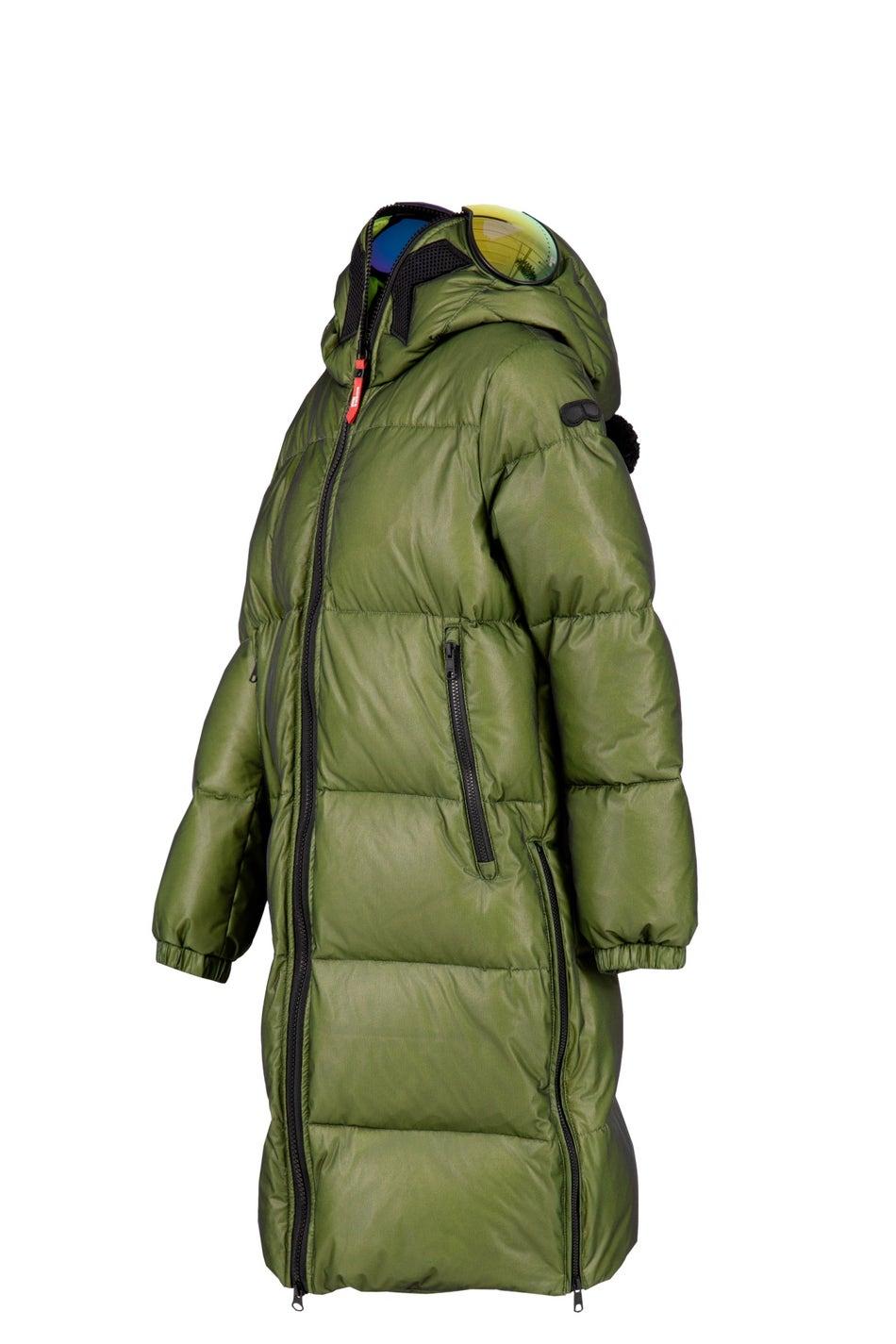 Ai-Riders Piumino Lungo Unisex In Nylon Con Stampa E Spacchi Zippati Unisex CX503RTMBT3 | Ai-Riders