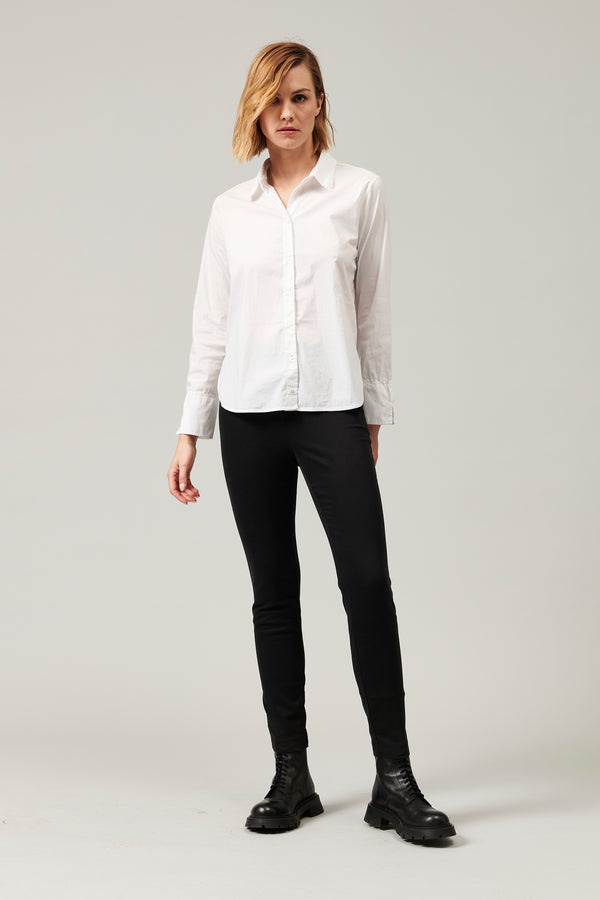 Transit Par Such Camicia Lunga In Popeline Di Cotone Stretch | 1013.CFDTDY-5003.110 – Transit