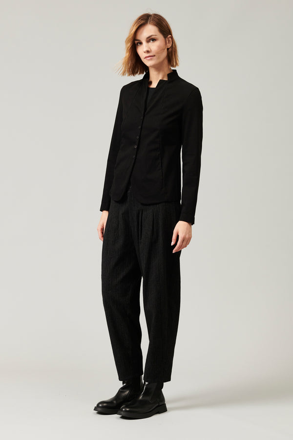 Transit Par Such Giacca Con Collo Alla Coreana In Tencel Modal E Cotone Stretch | 1013 – Transit