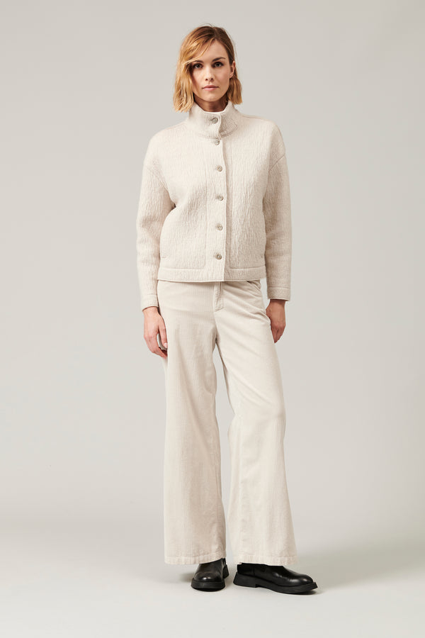 Transit Par Such Giacca Corta Collo Alto A Camicia In Lana Cotta | 1013.CFDTRYX335.01 – Transit