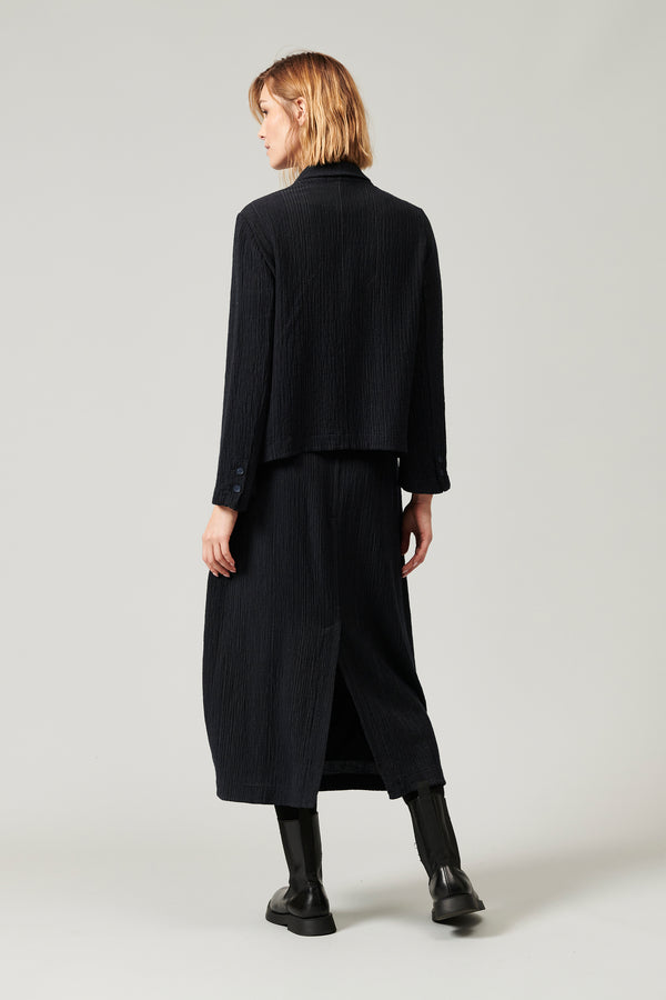 Transit Par Such Giacca Regular Fit In Misto Lana Gessato Goffrato | 1013.CFDTRYA103.05 – Transit