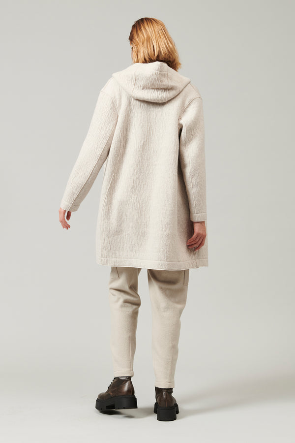 Transit Par Such Giaccone Comfort Fit Con Cappuccio In Lana Cotta | 1013.CFDTRYX334.01 – Transit