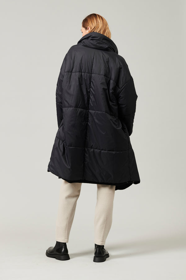 Transit Par Such Giaccone Imbottito Double Face Con Vestibilità Oversize In Panno Di La – Transit