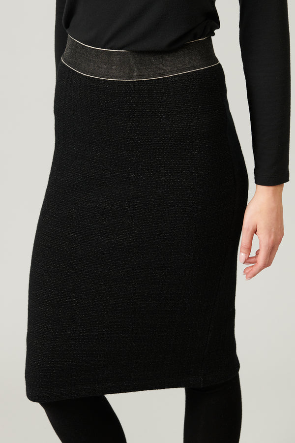 Transit Par Such Gonna Tubino In Maglia Di Lana E Viscosa Jacquard Microfantasia | 1013 – Transit