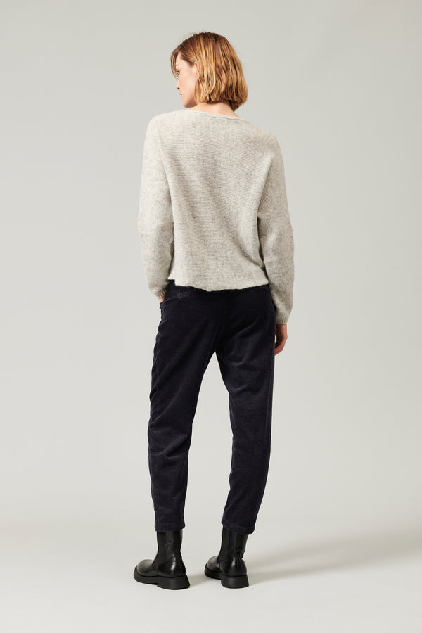 Transit Par Such Maglia Oversize In Alpaca Misto Lana. Scollo A Barchetta | 1013.CFDTRY – Transit