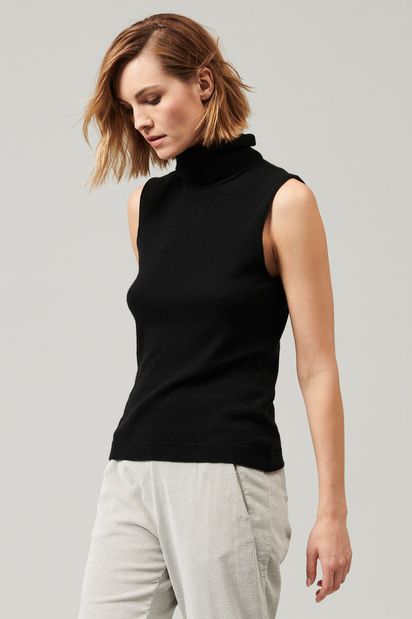 Transit Par Such Maglia Smanicata Collo Alto In Lana E Cashemere | 1013.CFDTRY10452.10 – Transit