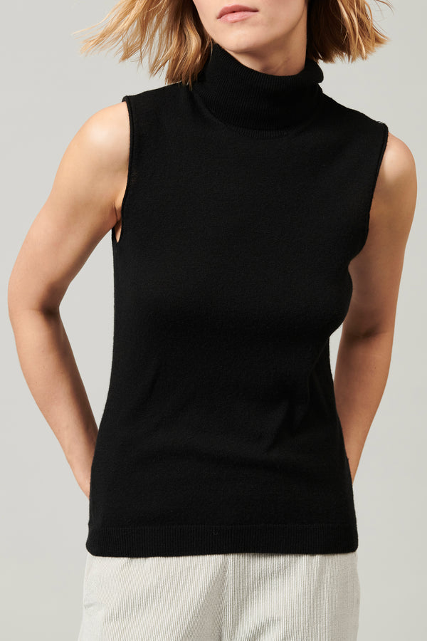 Transit Par Such Maglia Smanicata Collo Alto In Lana E Cashemere | 1013.CFDTRY10452.10 – Transit