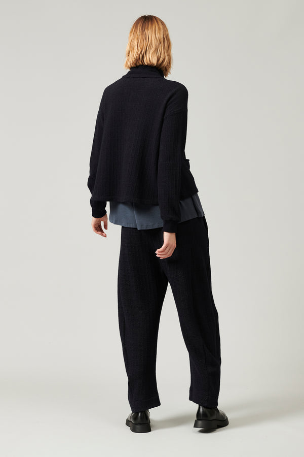 Transit Par Such Maglia Zippata In Maglia Di Lana E Viscosa Jacquard Microfantasia | 10 – Transit