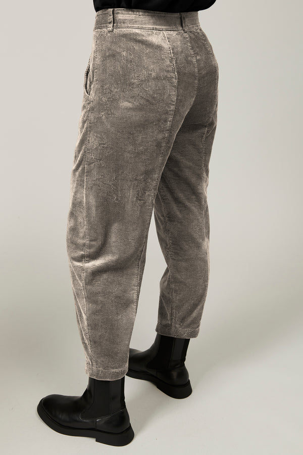 Transit Par Such Pantalone Comfort Fit In Velluto A Coste Di Viscosa E Cotone Stretch | – Transit