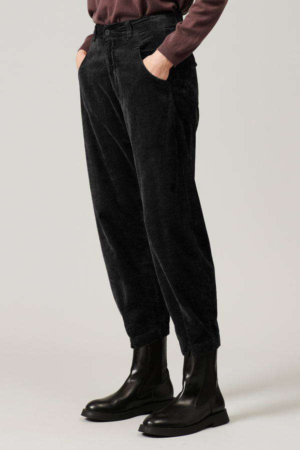 Transit Par Such Pantalone Comfort Fit In Velluto A Coste Di Viscosa E Cotone Stretch | – Transit