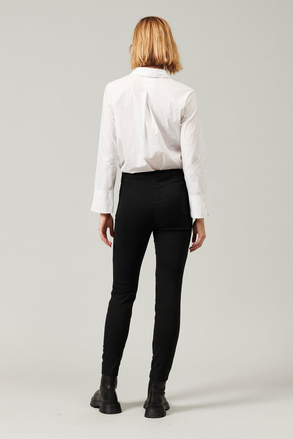 Transit Par Such Pantaloni Aderenti In Cotone-tencel Stretch | 1013.CFDTDY-5700.901 – Transit