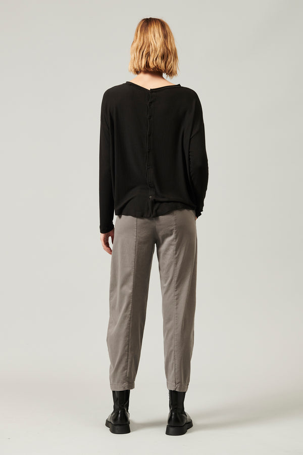 Transit Par Such T-shirt Vestibilità Over In Costina Di Jersey Misto Modal. Indossabile – Transit