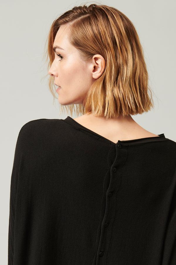 Transit Par Such T-shirt Vestibilità Over In Costina Di Jersey Misto Modal. Indossabile – Transit