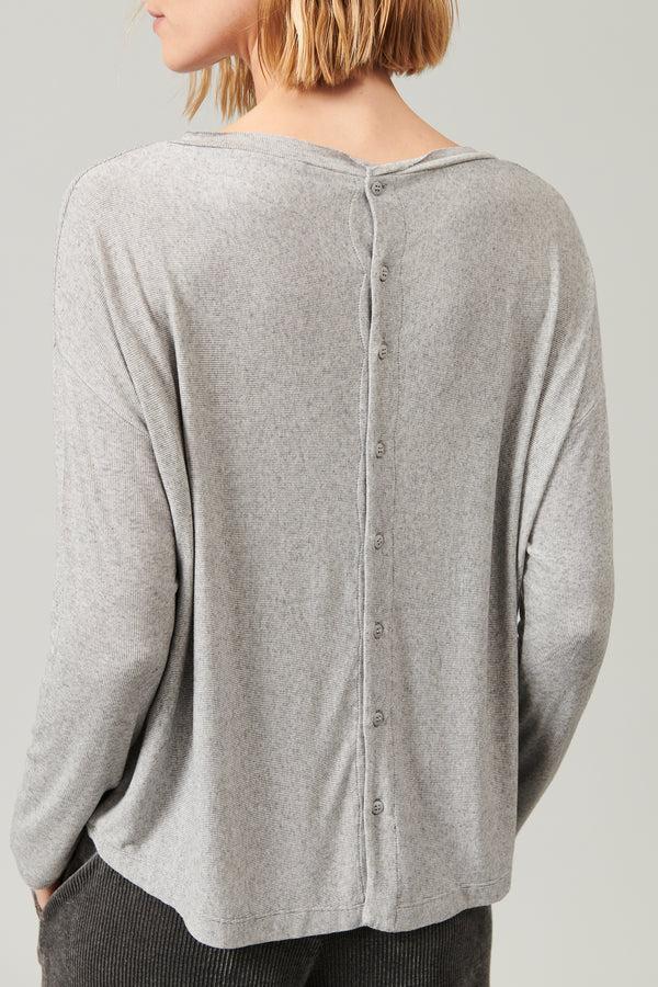 Transit Par Such T-shirt Vestibilità Over In Costina Di Jersey Misto Modal. Indossabile – Transit