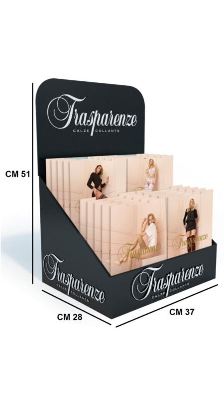 Trasparenze Espositori Espositore da banco - Counter display | Acquista Espositori online | Calze Trasparenze